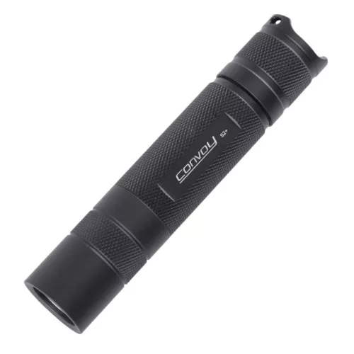 Convoy S2+ Nichia 365nm UV LED 1Mode OP Réflecteur lampe torche