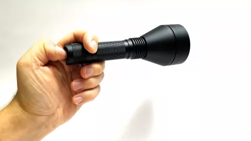 Lampe de poche Convoy L21B avec LED SFT90 (5000 lumens, portée env. 1000 m)