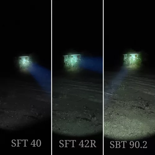 Lampe de poche Convoy L21B avec LED SFT60, 3000 lm et portée 1300 m
