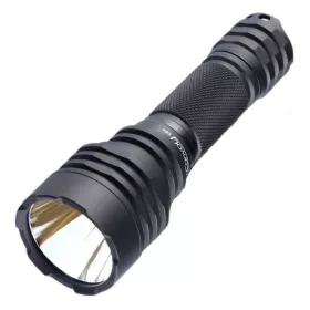   Lampe de poche Convoy C8+ avec F45R LED, 3000 K, lumière chaude, 12 modes, 2500 lumens et portée de 1200 m