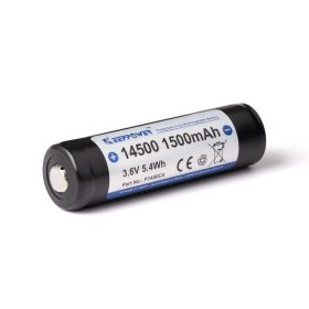   Keeppower 3.7V batterie Li-ion avec protection PCB 14500 – 1500mAh, 3.6V P1450C4