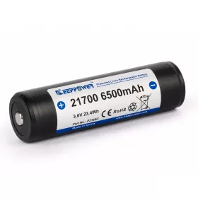   Gardez la puissance 21700 batterie  P2165C 6500mAh protégée