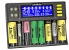 Chargeur LiitoKala Lii-8S 8 Slots Affichage d'écran LCD Chargeur de batterie le plus intelligent de l'UE