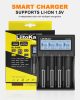 Chargeur LiitoKala Lii CH4 pour batteries 1,2 et 1,5 et 3,6 V 
