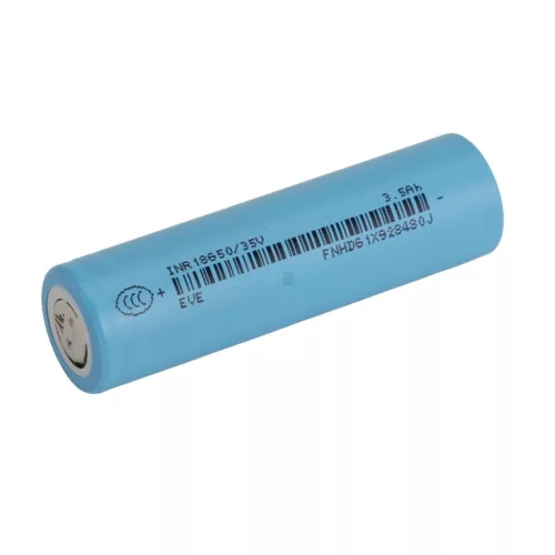 EVE INR18650-35V 3500mAh 18650 Batterie - Extrait d’un pack batterie