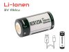 Keeppower P1634U1 RCR123A Micro USB 16340 3.0V 1000mAh piles rechargeables x2
