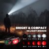Lampe frontale Sofirn H35R Puissant 2000 lumen 3 LED blanches + 2 ampoules LED rouges Type-c Lampe frontale extérieur rechargeable avec IP66