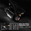 Lampe frontale Sofirn H35R Puissant 2000 lumen 3 LED blanches + 2 ampoules LED rouges Type-c Lampe frontale extérieur rechargeable avec IP66