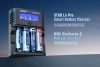  Chargeur intelligent XTAR L4 Pro pour piles AA/AAA 1,2V NI-MH et 1,5V lithium
