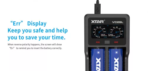 Chargeur XTAR VC2SL