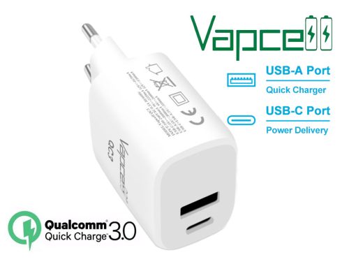 Adaptateur 3A Vapcell QC3