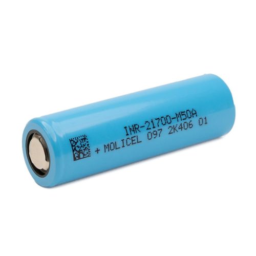 Molicel INR21700-M50A 21700 batterie – 4800 mAh, 20 A