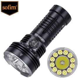   Sofirn IF30 EDC lampe torche puissante 12000lm 32650 Batterie