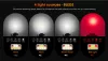 Lampe frontale rechargeable Sofirn HS23 3320LM avec triple source lumineuse, IRC élevé & lumière rouge