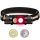 Sofirn D25LR Lampe frontale rechargeable, avec LH351D 5000K LED blanche et SST20 DR 660 nm LED rouge, port de charge micro USB