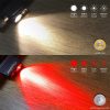 Sofirn D25LR Lampe frontale rechargeable, avec LH351D 5000K LED blanche et SST20 DR 660 nm LED rouge, port de charge micro USB