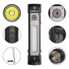 Sofirn IF23 lampe torche 4000lm Puissante XHP50B LED Lumière 21700 Type C lampe torche rechargeable et Lampe frontale Faisceau RGB