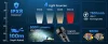 Lampe de plongée Sofirn SD11, 5000LM, IRC 90, lampe de poche étanche rechargeable avec lumière rouge 660NM, 3000K-6500K, USB-C, IPX8, avec support 1/4", dragonne, pour la photographie sous-marine, la pêche, les travaux aquatiques