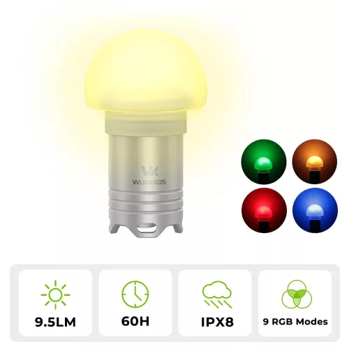 Lampe de plongée Wurkkos DL04 RGB