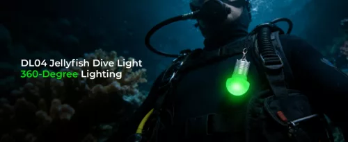 Lampe de plongée Wurkkos DL04 RGB