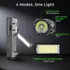 Lampe torche EDC Wurkkos HD05 4-en-1 – 3100 lm, 335 m, UV, lumière rouge, éclairage latéral rotatif