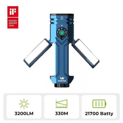 Lampe de travail multifonction Wurkkos HD02 Pro 5-en-1