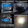 Lampe de travail mini LiitoKala LF-986 LED+COB 500LM Interface de charge Type-C 5V1A Entrée Batterie intégrée 1200mAh