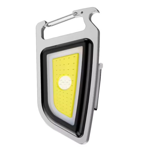 Boruit YHX-0209 Lampe porte-clés COB multifonction + ouvre-bouteille