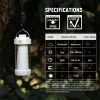 Wurkkos CL01 lampe camping, couleur réglable, power bank, RGB