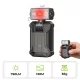 Lampe de poche EDC à clip WURKKOS HD04 – 750LM, tête rotative à 180°, Spot/Projecteur/RGB pour l'extérieur, le travail et les urgences