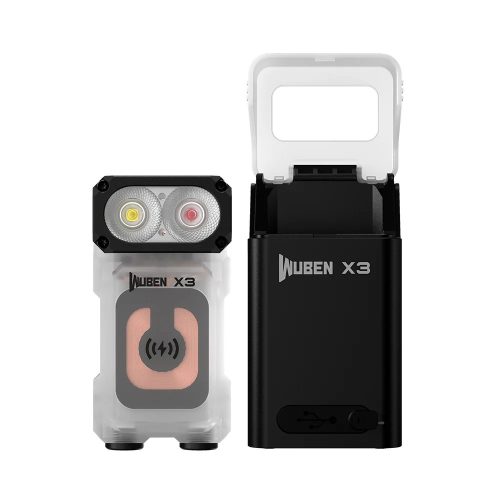 Wuben X3 Owl EDC lampe torche - blanc