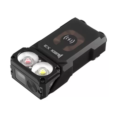 Wuben X3 PRO EDC lampe torche - noir