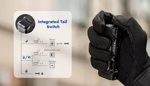 Wuben X4 EDC lampe torche - blanc