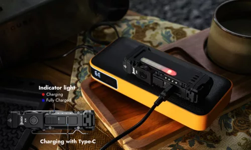 Wuben X4 EDC lampe torche - blanc