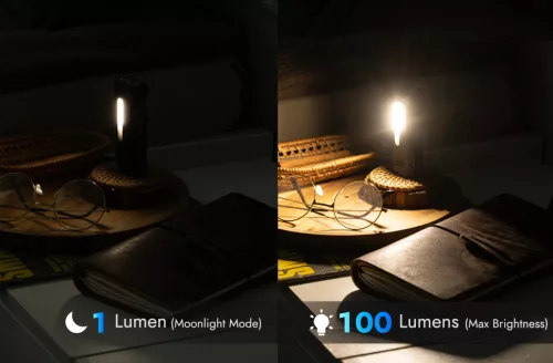 Wuben X4 EDC lampe torche - blanc