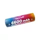 Batterie Vapcell F66 21700 3.7V avec capacité de 6600 mAh