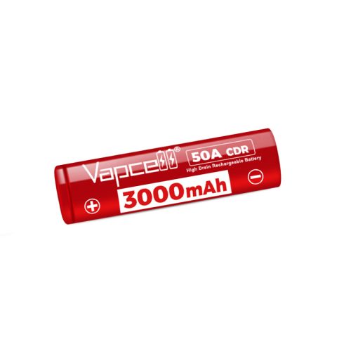 Batterie Li-ion rechargeable Vapcell Z30 18650 avec une capacité de 3000 mAh et une décharge maximale de 80 A