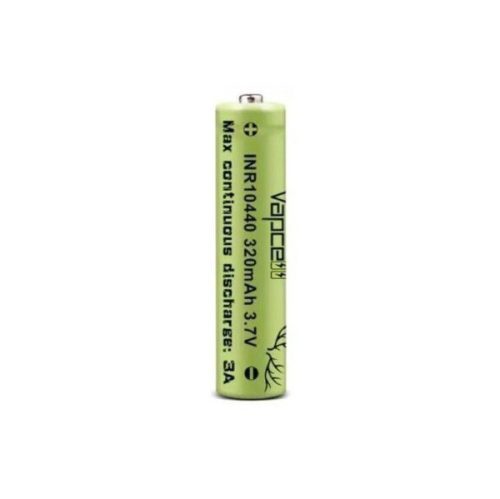 Vapcell 100% originaI INR 10440 320mah 3A max HKJ test décharge batterie rechargeable  pour les batteries de lampe torche