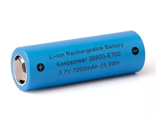 Keeppower 26800-E700 7000 mAh, 3,6–3,7 V аккумуляteur Li-ion, décharge continue 12 A